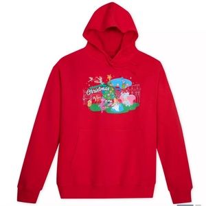 Adult Large New Disney Classics Christmas Pullover Hoodie